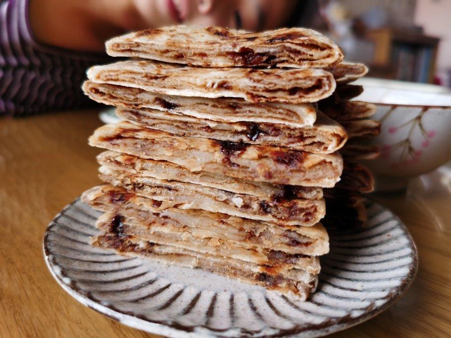 lilylee1031做的红糖麻酱饼