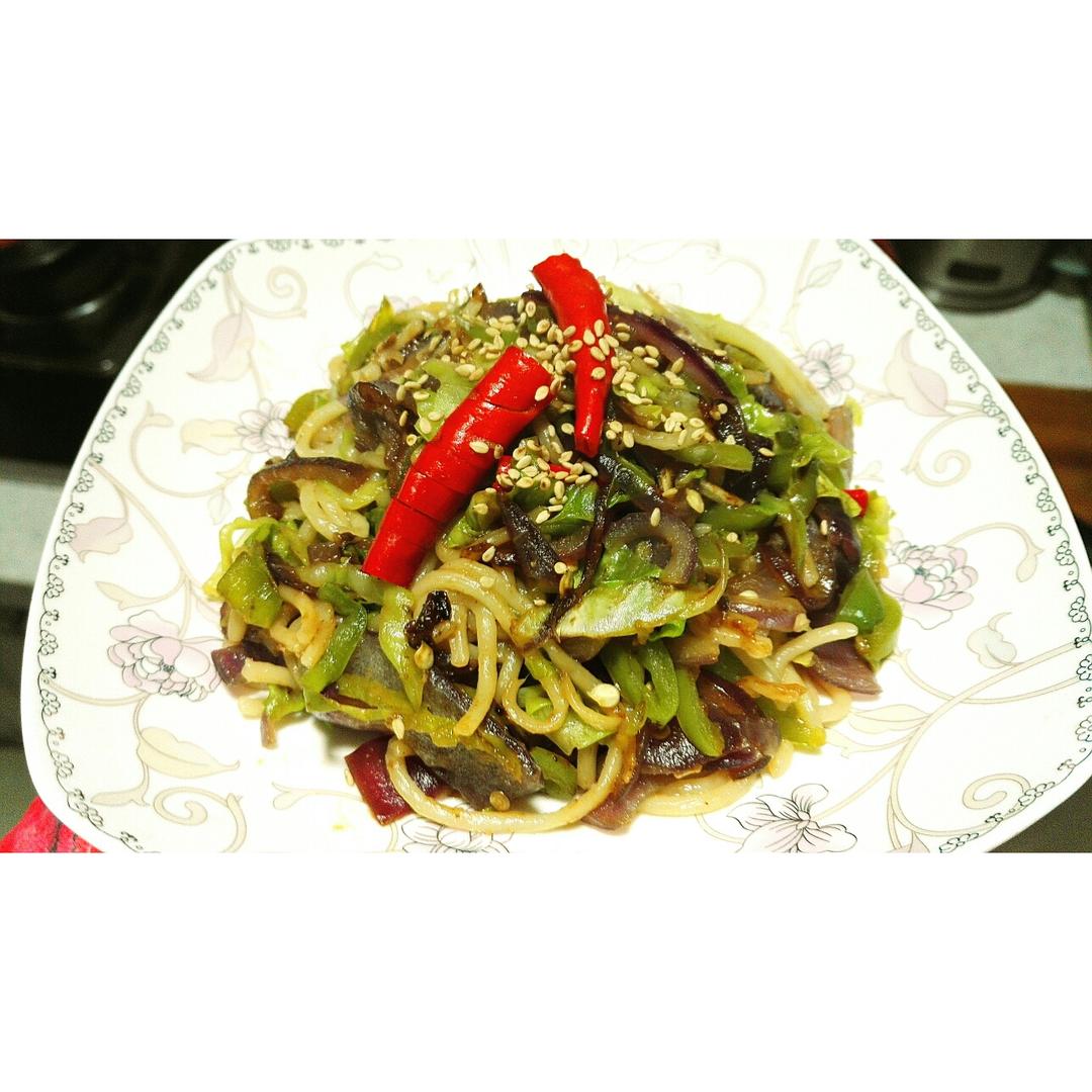 素炒面