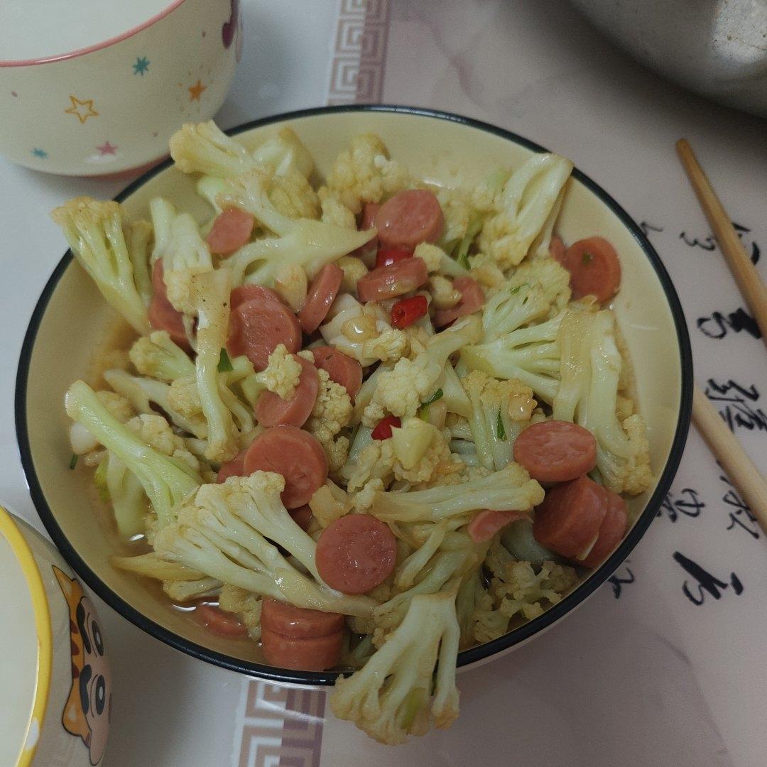 无肉简易版干煸菜花