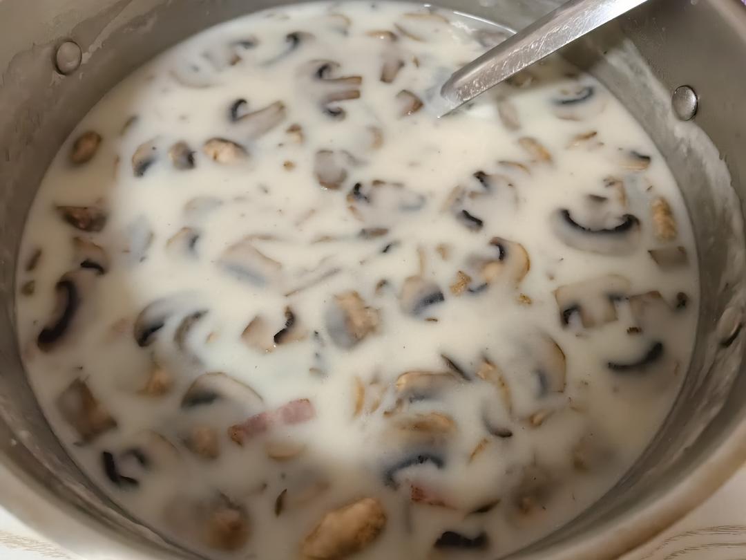 奶油蘑菇汤（完美比例版）