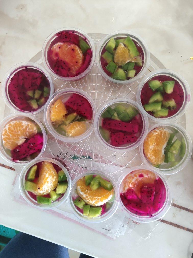 透明水晶果冻布丁🍮（白凉粉版）快速