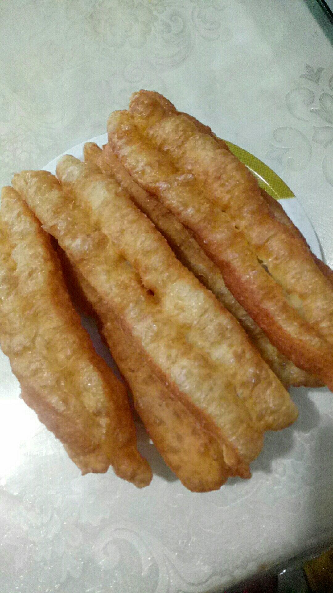快手早餐～自制油条（酵母版，不含泡打粉、膨松剂）