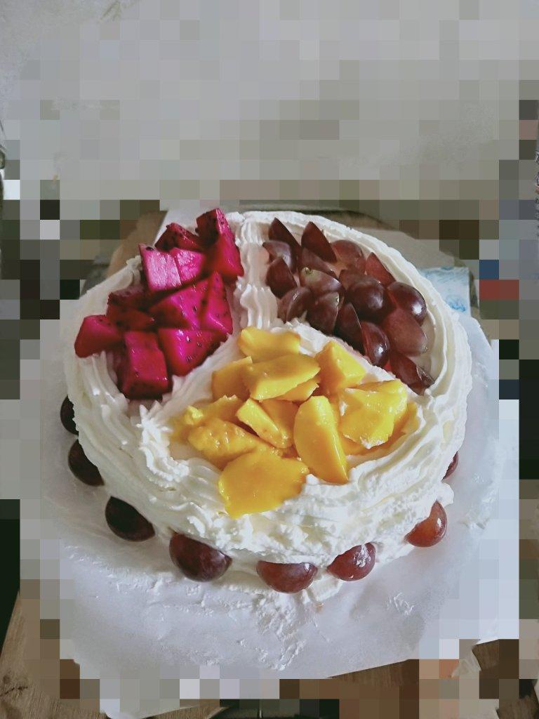 8寸水果生日蛋糕