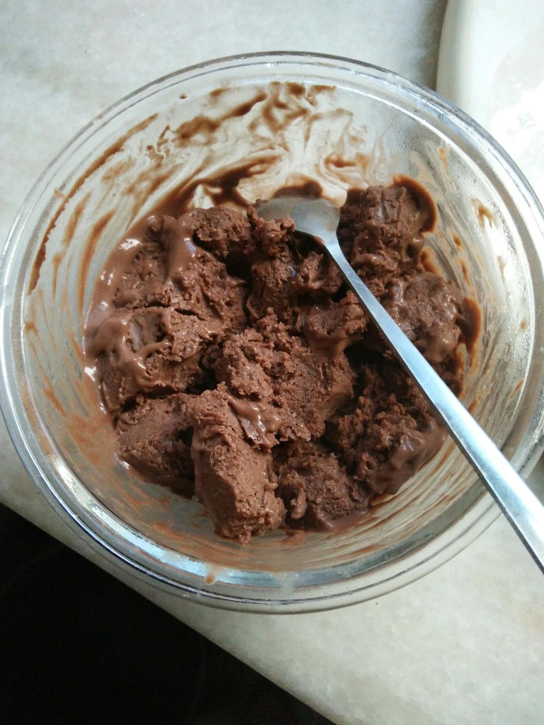 零负担巧克力冰淇淋丨健康·零食