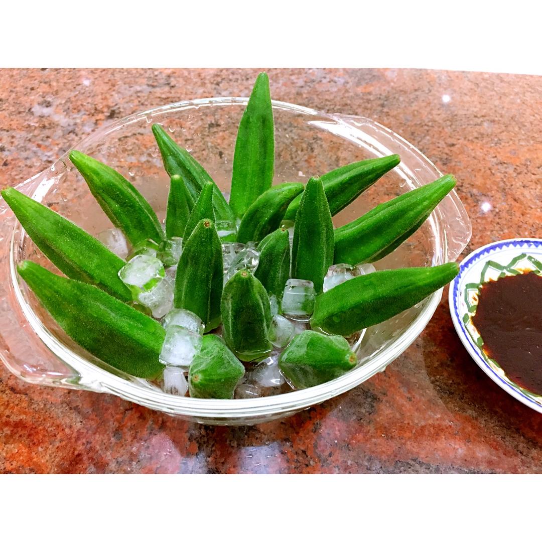 wǒ 懂ㄋ做的冰镇黄秋葵