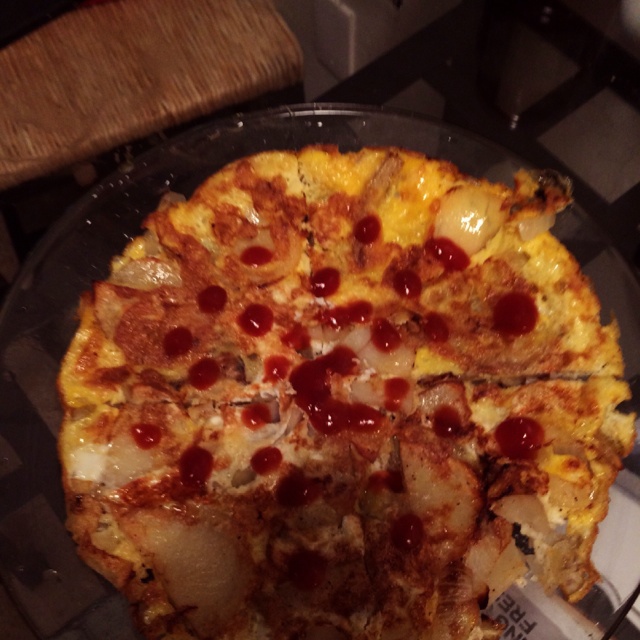 西班牙土豆煎蛋饼