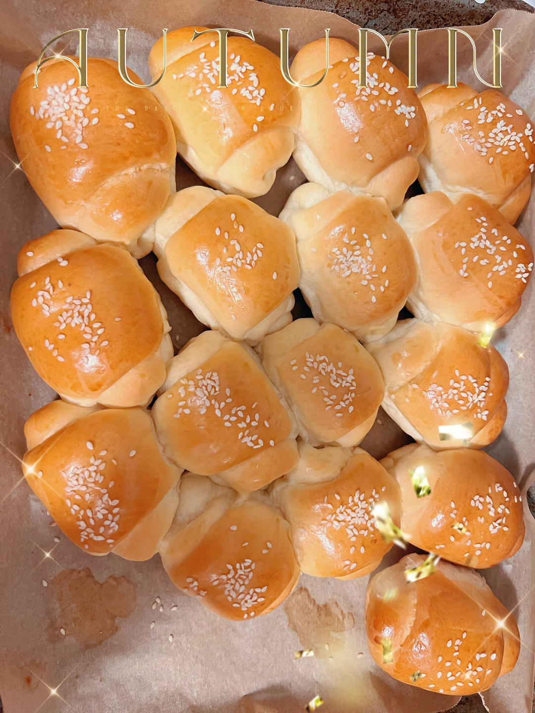 牛奶面包卷（直接法）