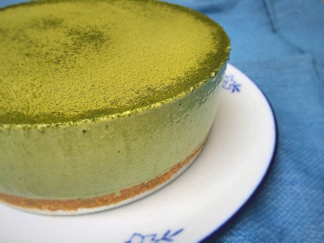 抹茶芝士慕斯蛋糕