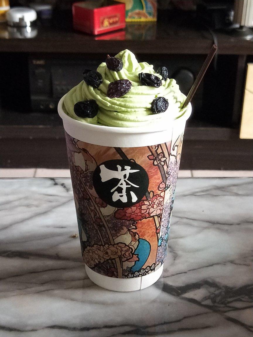 抹茶葡提（茶颜悦色同款忌廉雪顶奶绿奶茶）