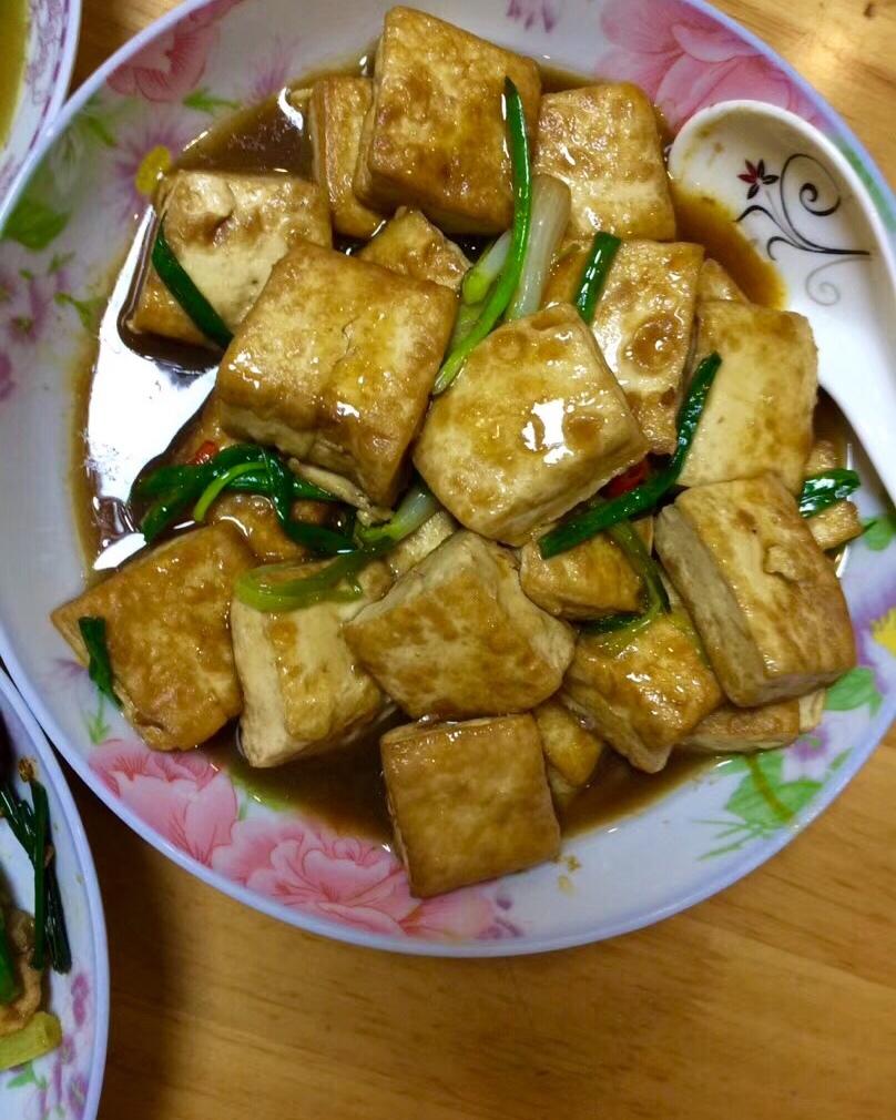 油焖豆腐