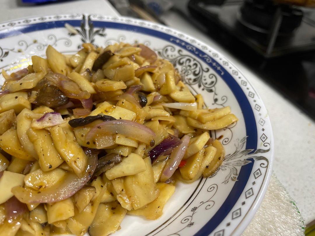 黑椒汁洋葱杏鲍菇