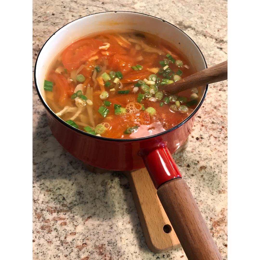 榨菜肉丝汤
