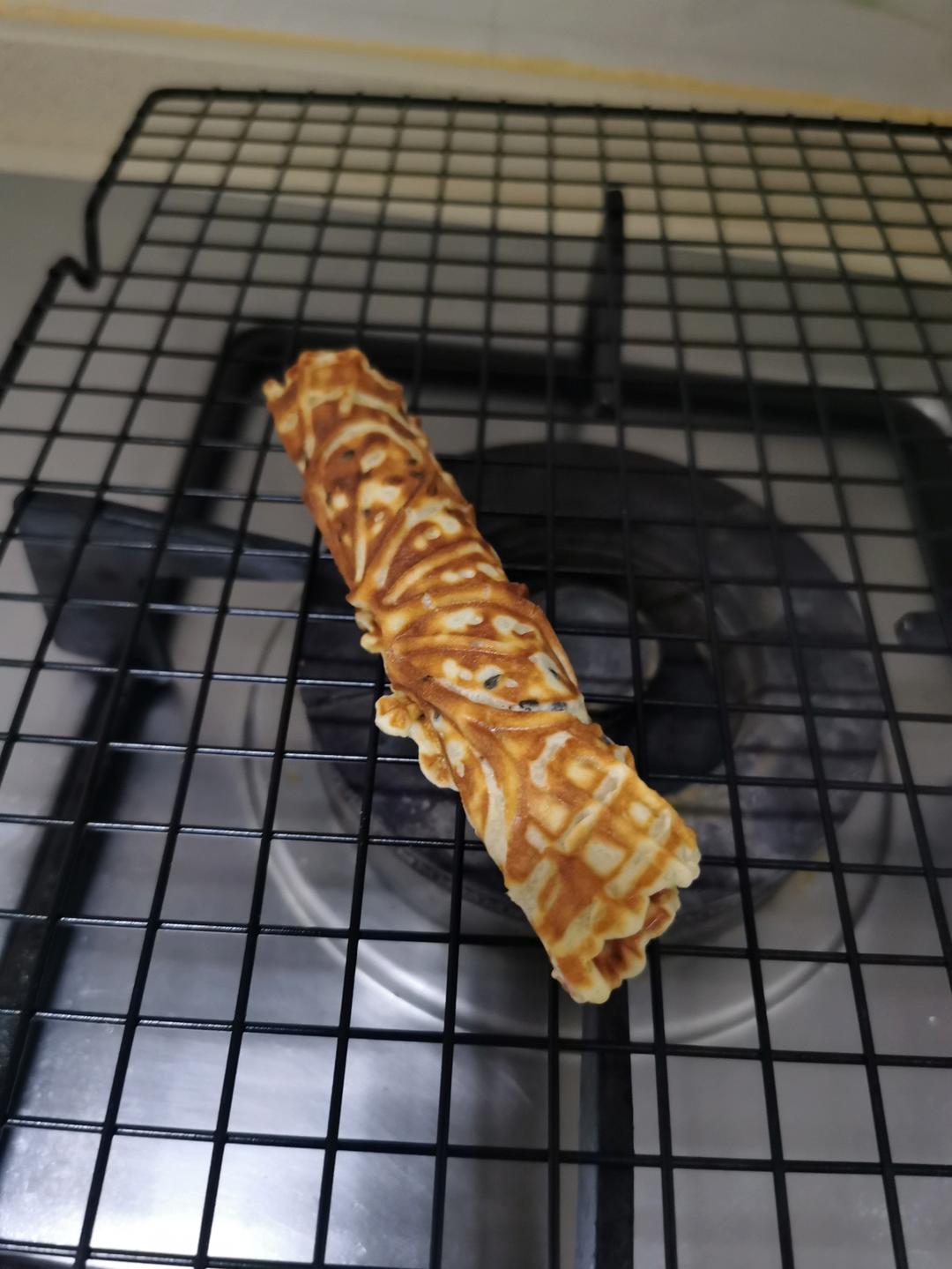 椰子油脆脆鸡蛋卷