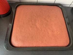 红丝绒蛋糕卷（红曲粉版）的做法 步骤15