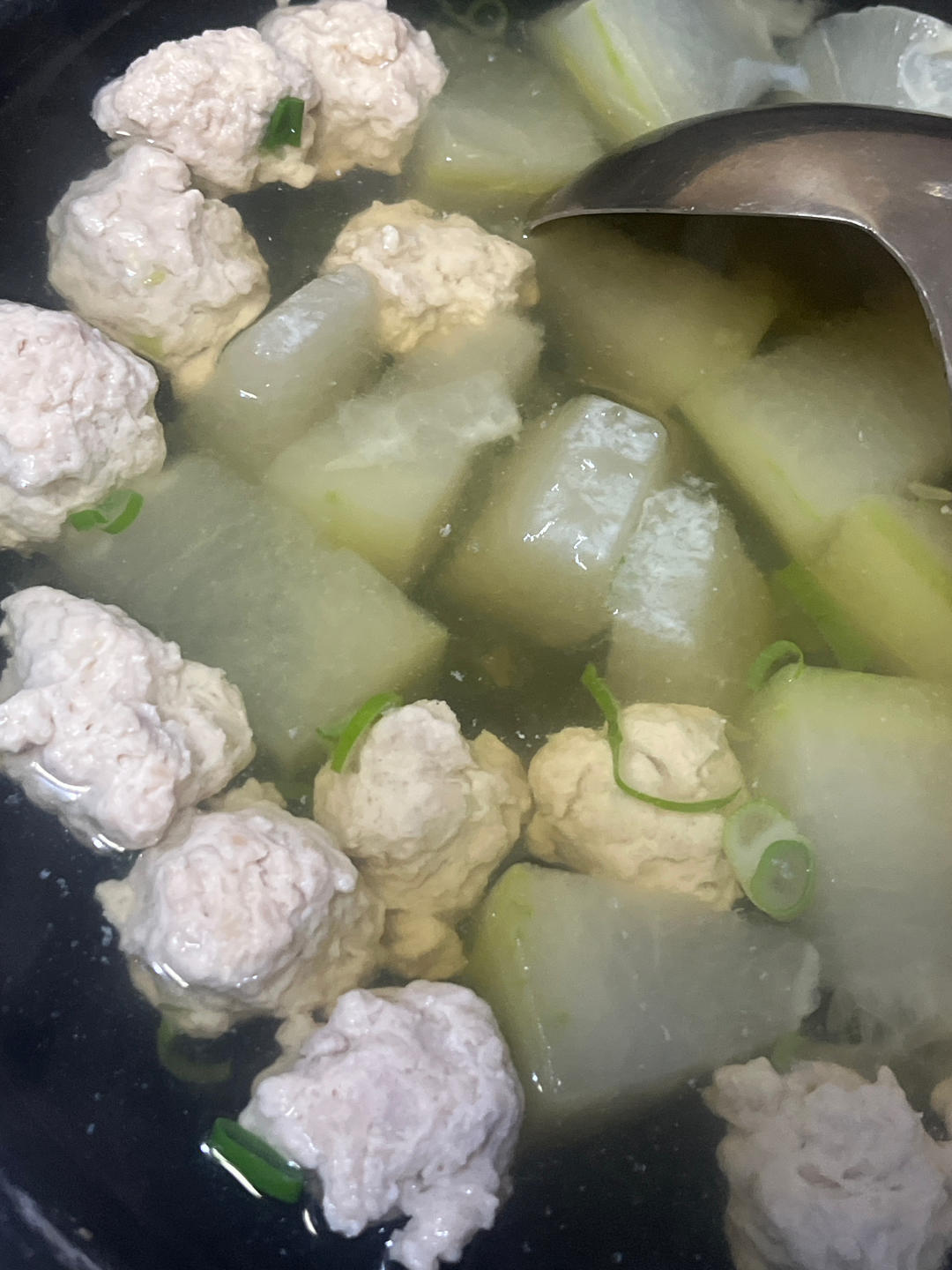 巨鲜美的冬瓜丸子汤