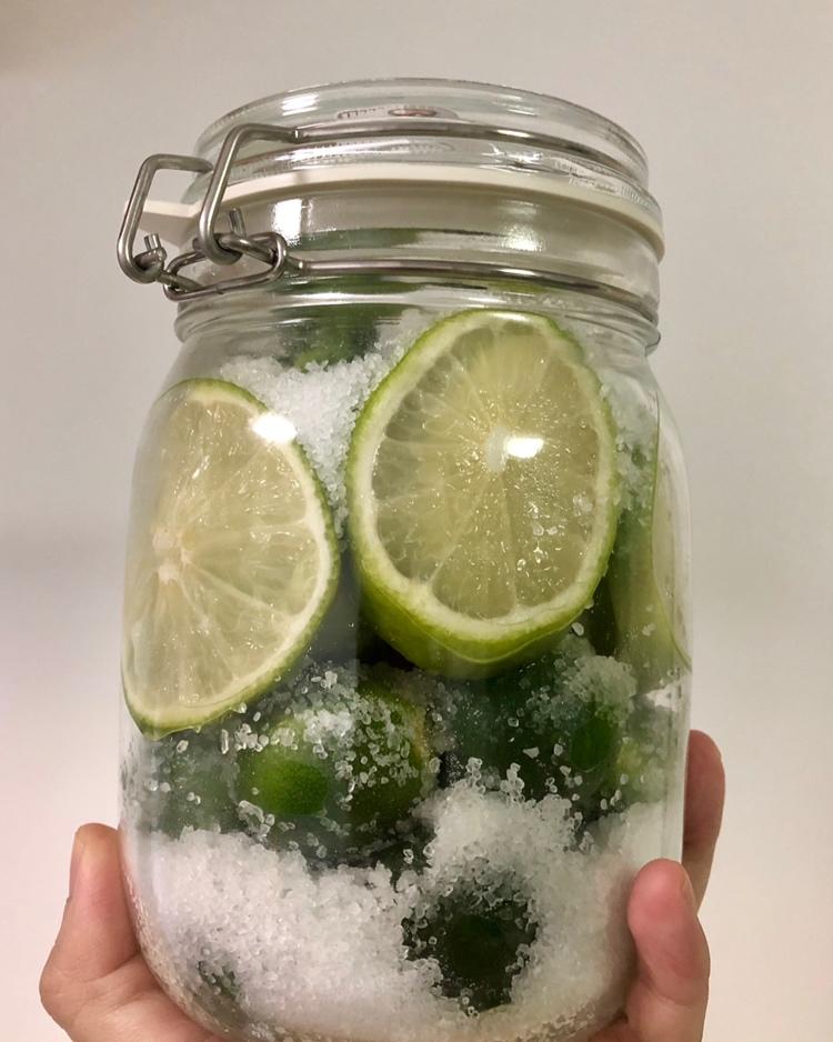 ruby熊做的腌渍咸小青柠(檬)