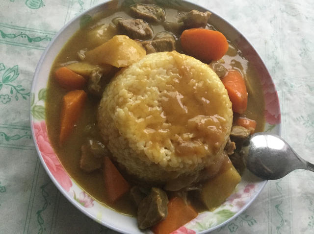 咖喱牛肉饭