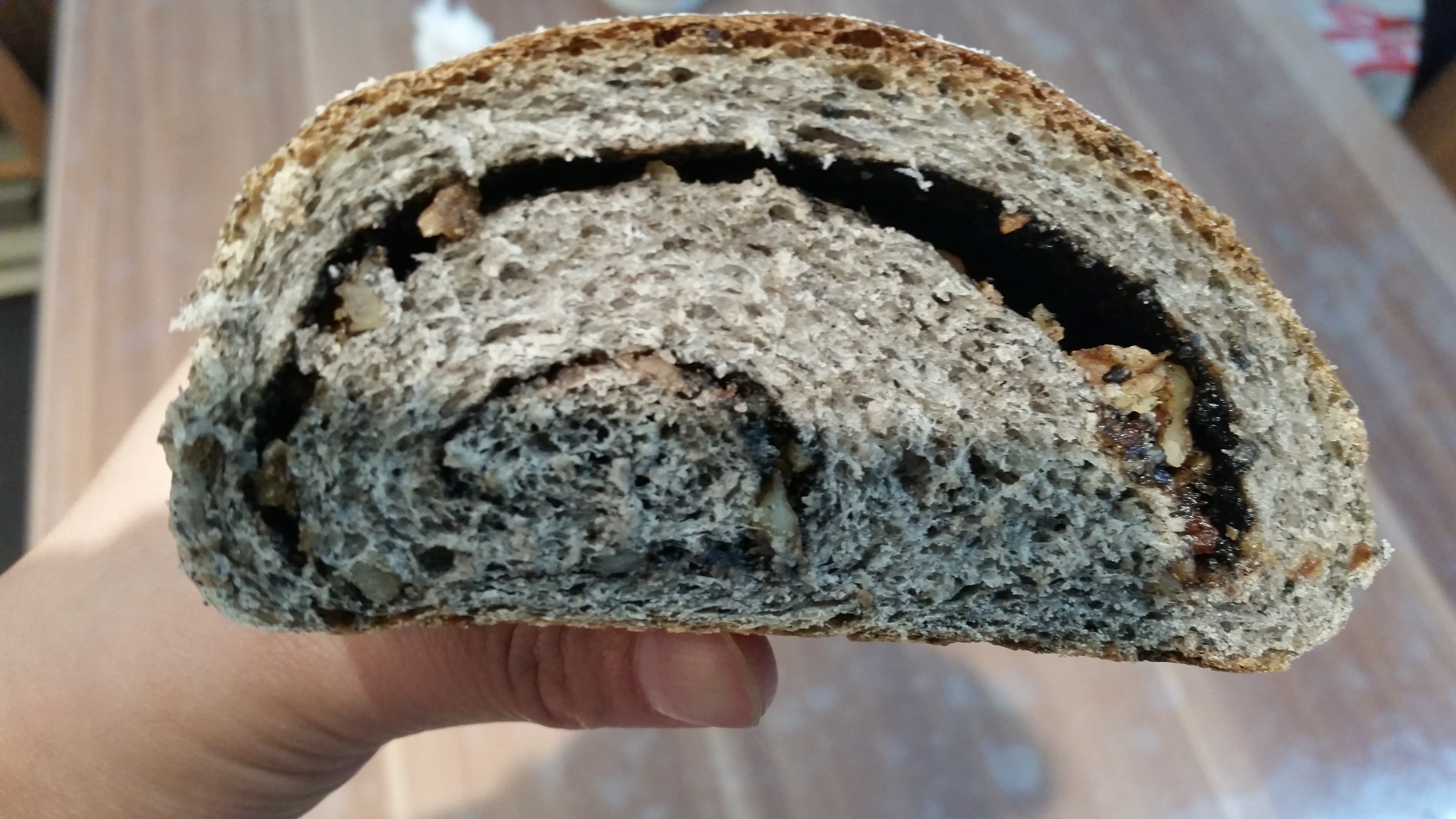 仿85度C家黑谷物核果（中种法）