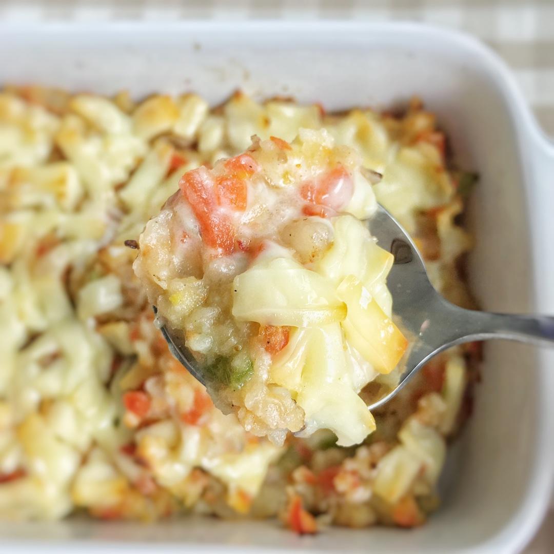 【芝士焗虾仁土豆泥】的做法