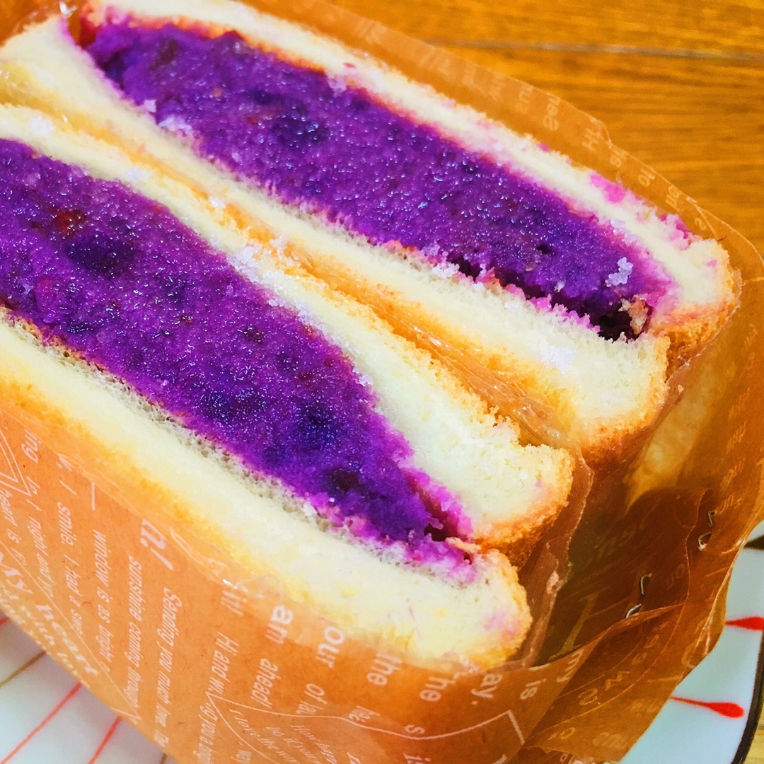 紫薯泥三明治的做法