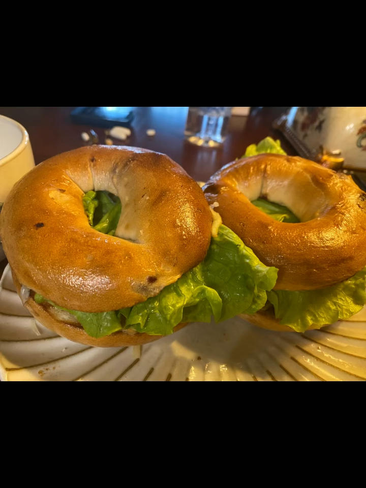 全麦贝果，低糖无油