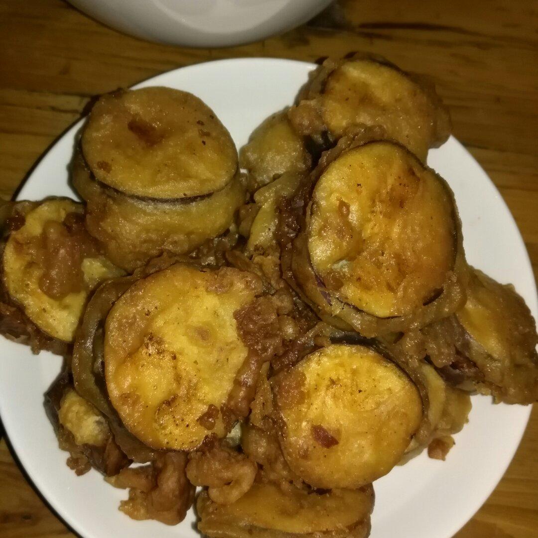香炸茄盒-家乡的味道 Stuffed Fried Eggplant with Pork