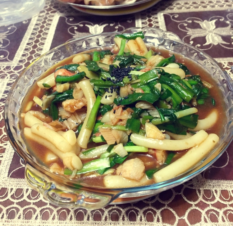 韩式辣炒年糕