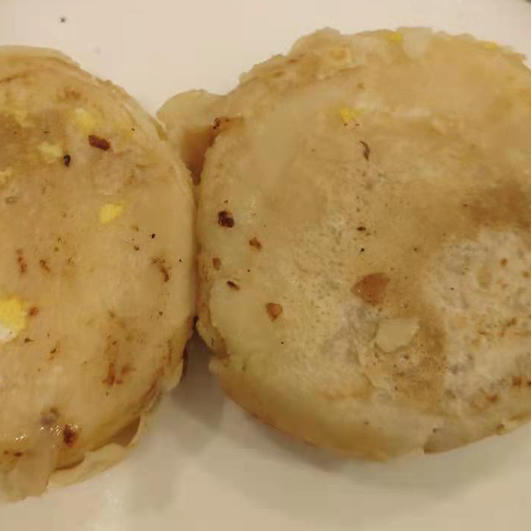 早餐霸王~沉甸甸鸡蛋汉堡