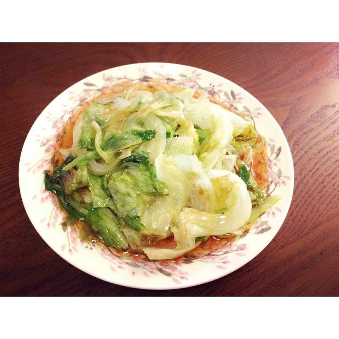 家常菜 蚝油生菜