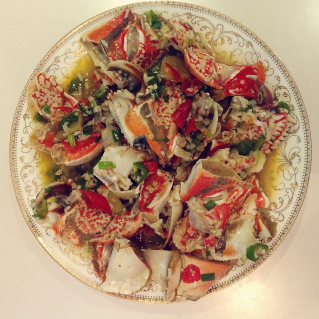 mia-70做的红烧酒酿螃蟹脚