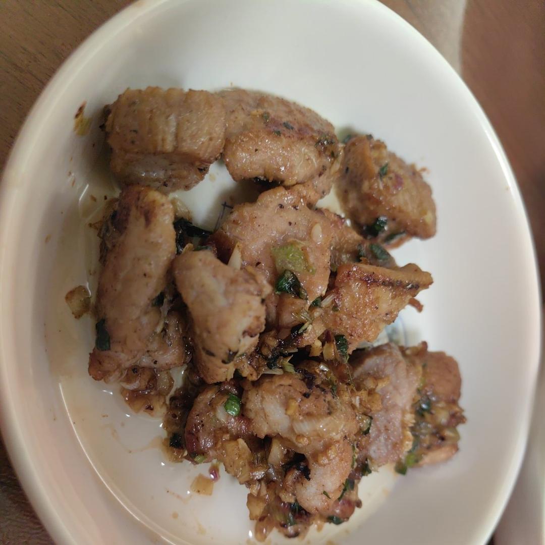 盐葱梅花肉