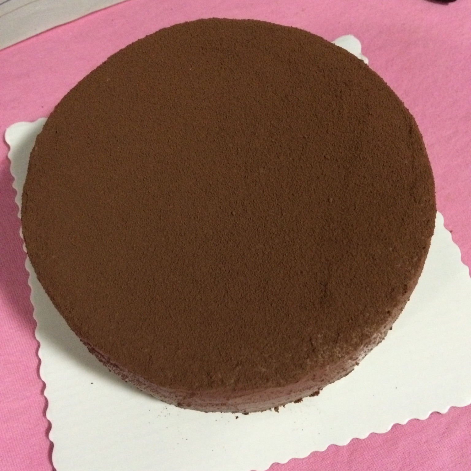 巧克力慕斯蛋糕（免烤）