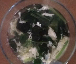 菠菜鸡蛋汤