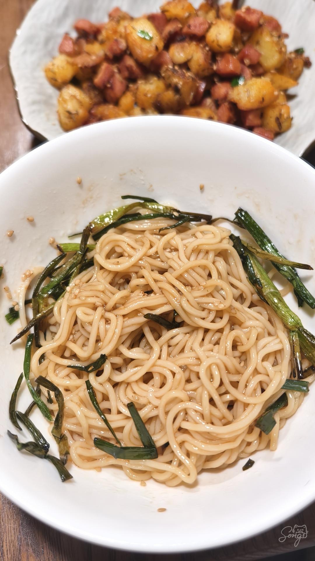 家常葱油制作（绝味葱油面）超详细