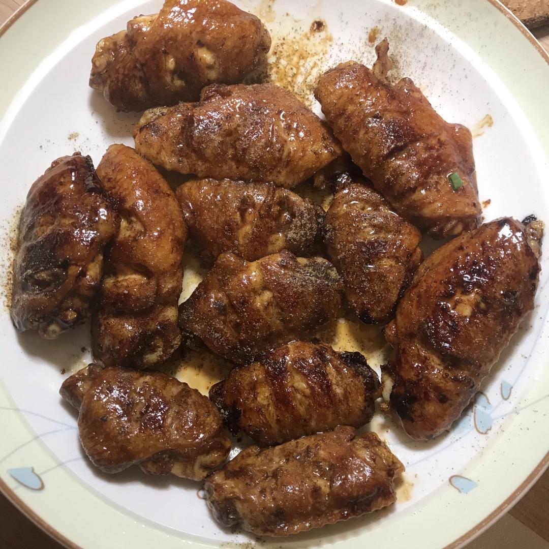 黑胡椒煎鸡翅
