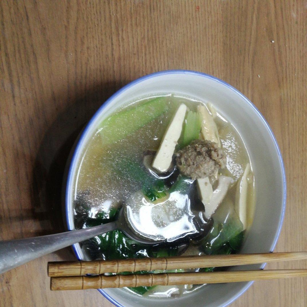 冬瓜汆丸子汤