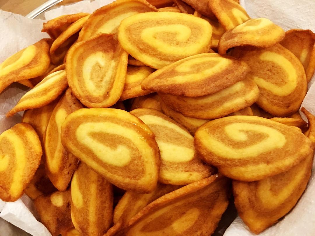 炸猫耳朵牛耳朵零食年货猪耳朵