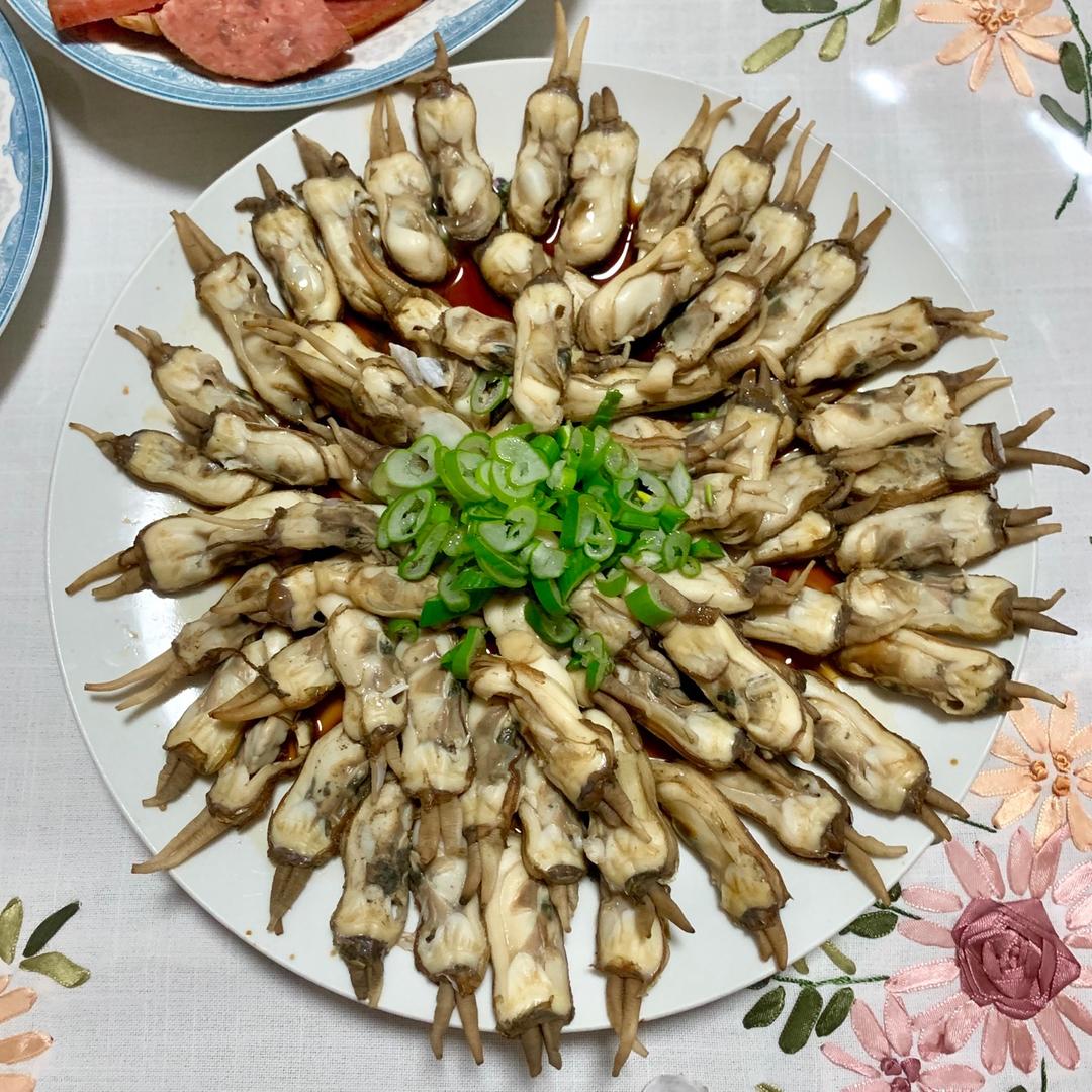 葱油蛏子