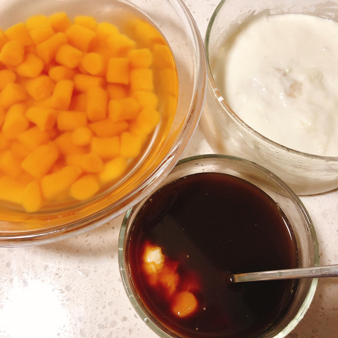 【芋圆水麻薯】