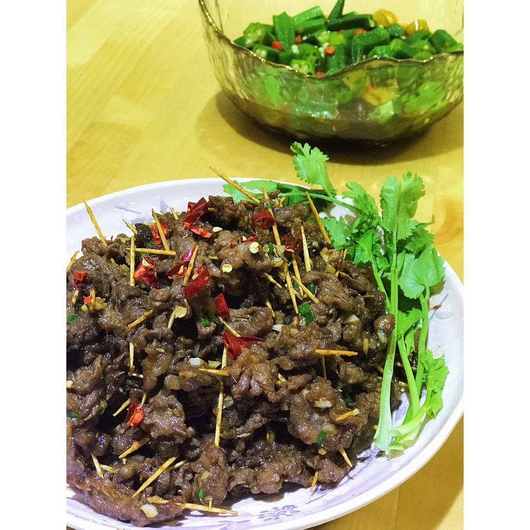 牙签牛肉 道地湖南味