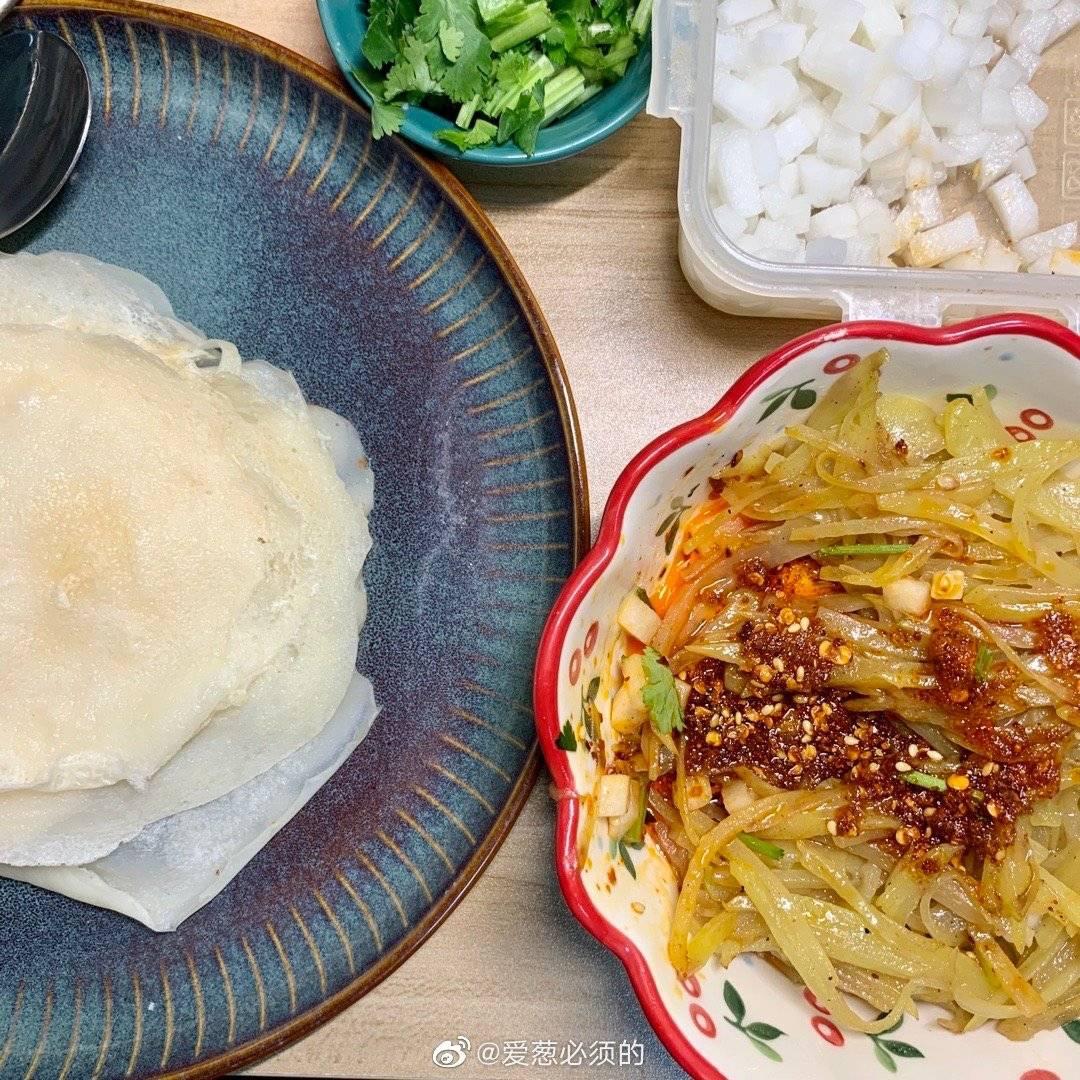 土豆丝小卷饼-盘锦特色