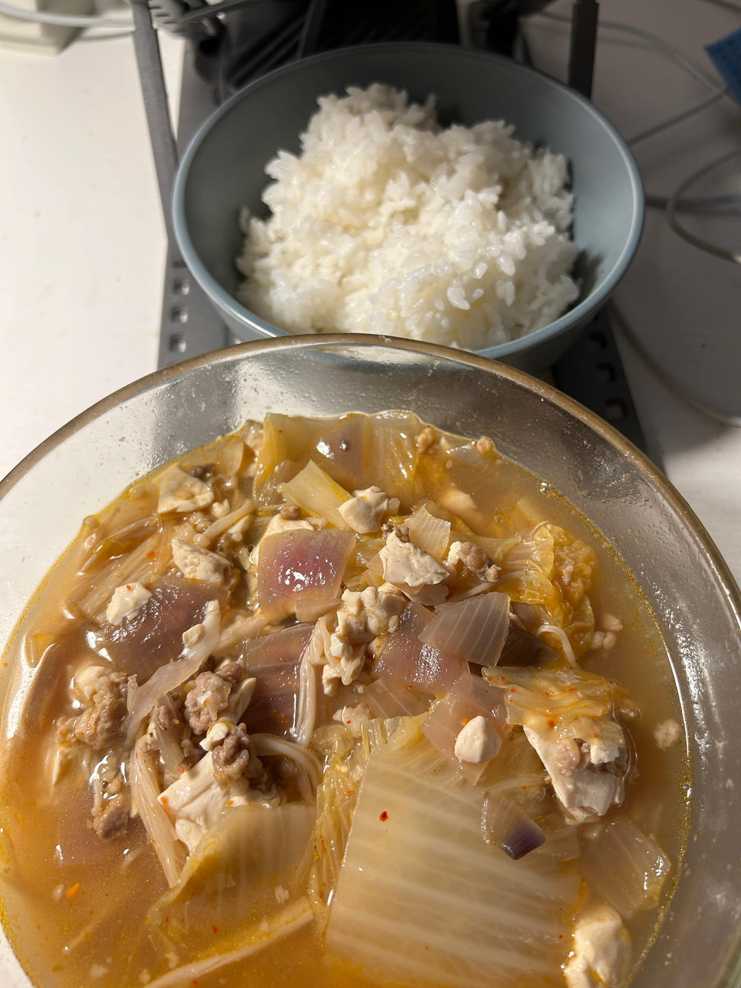 韩国大妈亲授— 韩式泡菜豆腐汤