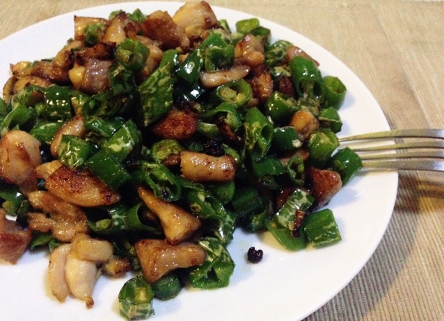 青椒辣子鸡丁