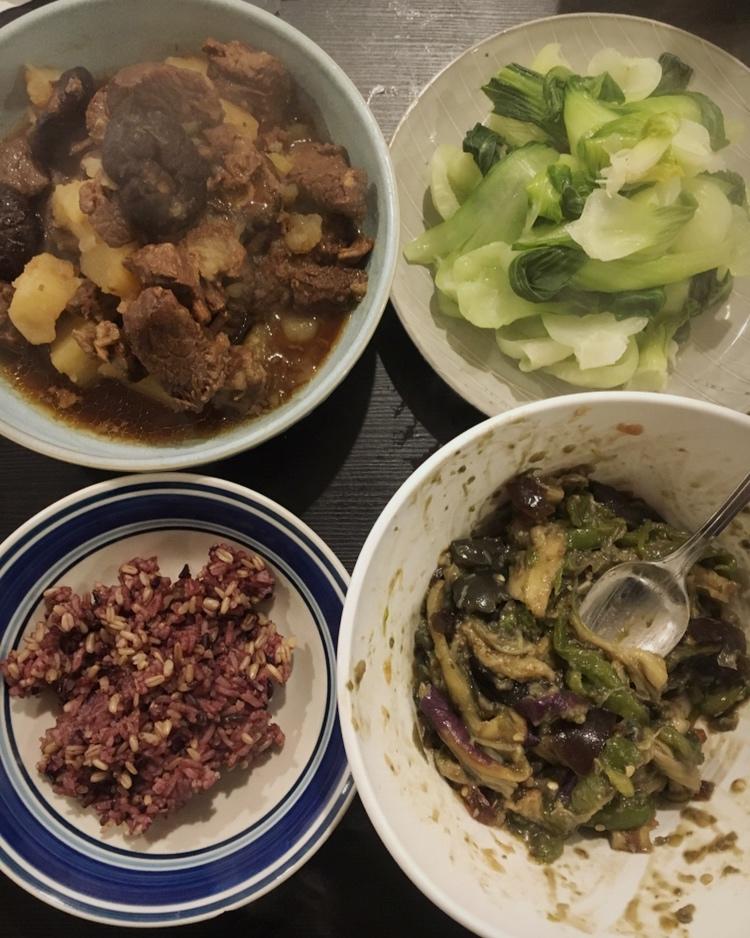 柱候酱香菇炖牛肉