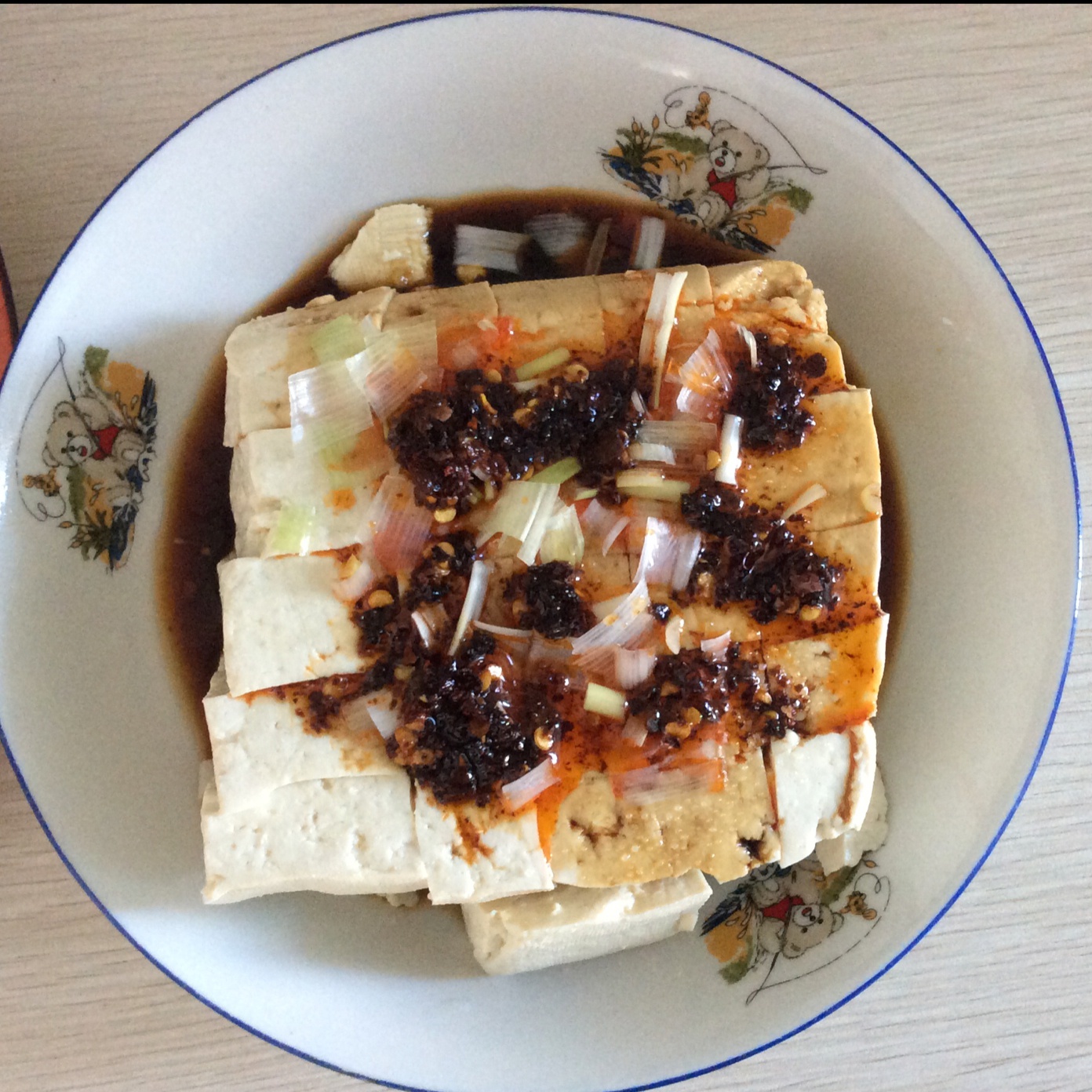 小葱拌豆腐