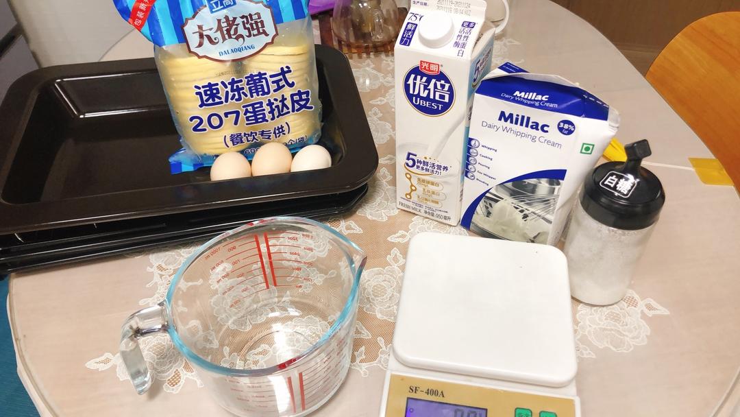 纯奶手撕吐司的做法 步骤1