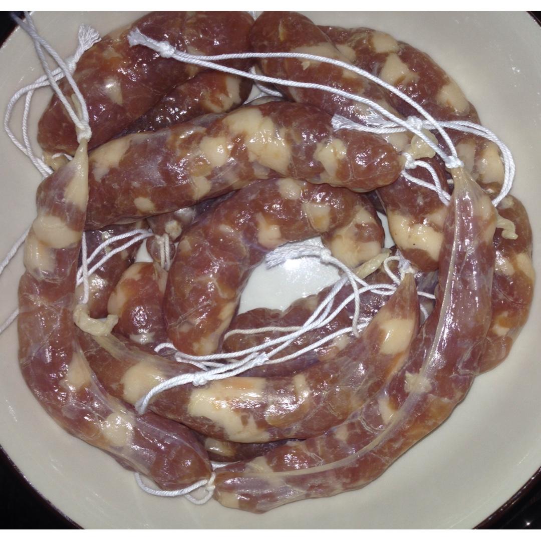 自制广味腊肠