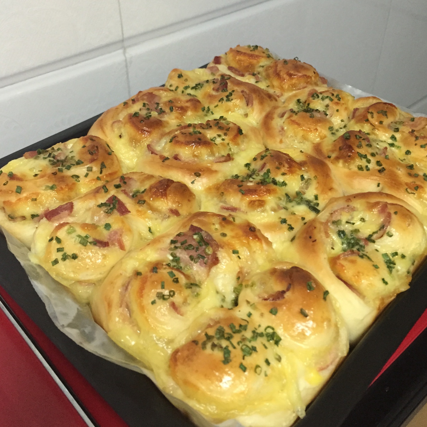 培根乳酪小面包