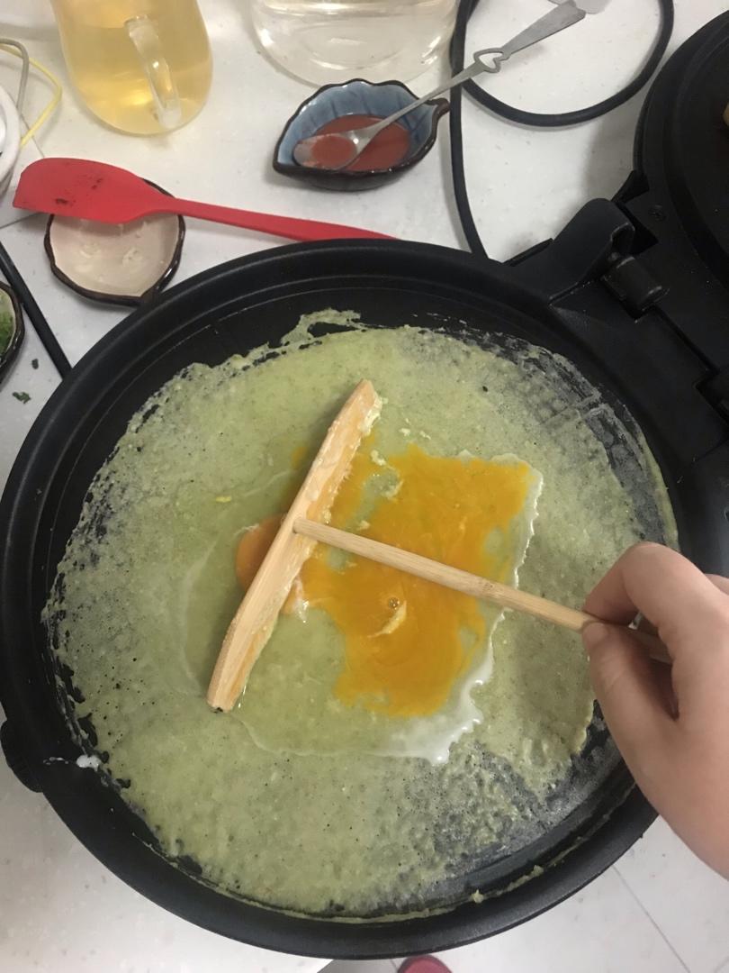 天津卫嘴子—纯绿豆煎饼果子