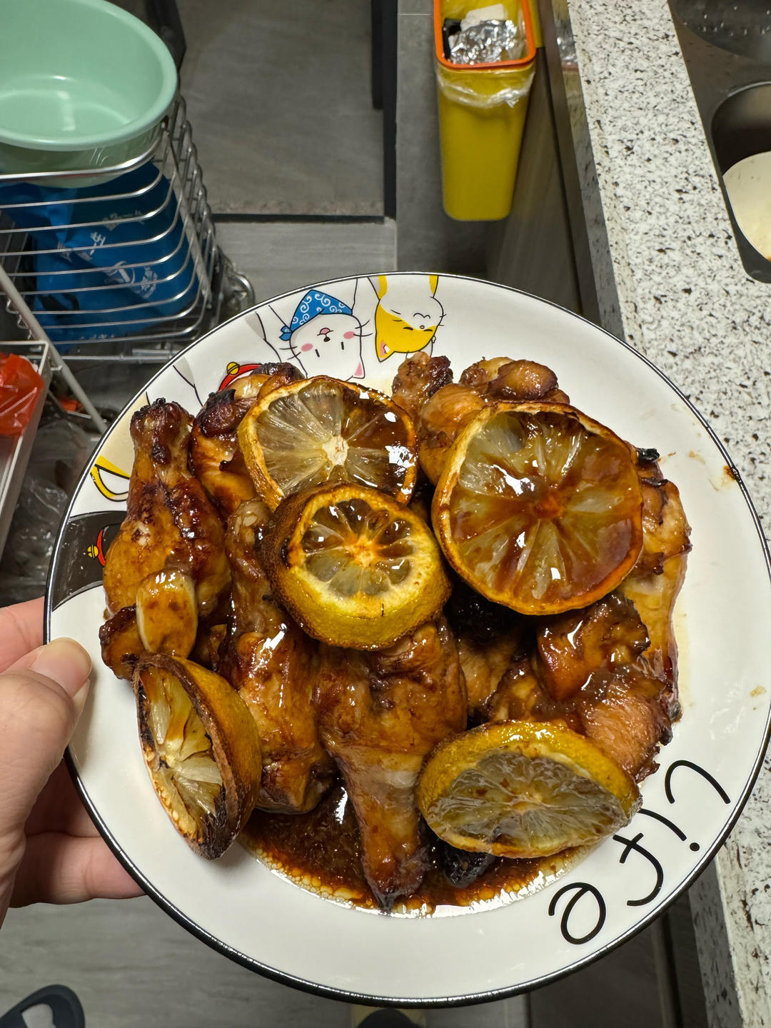 好吃到舔手指的🍋柠檬蒜香烤鸡翅-「家庭版」